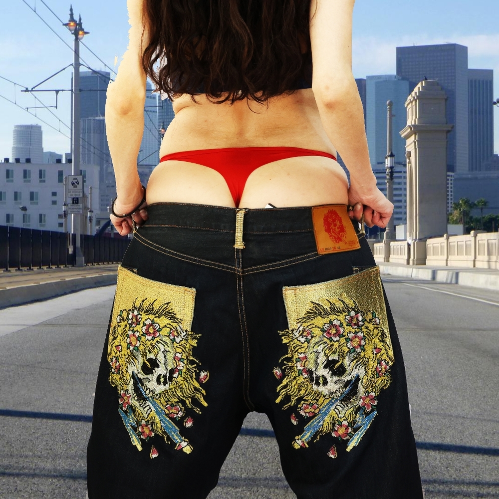 Ed Hardy skull Jeans